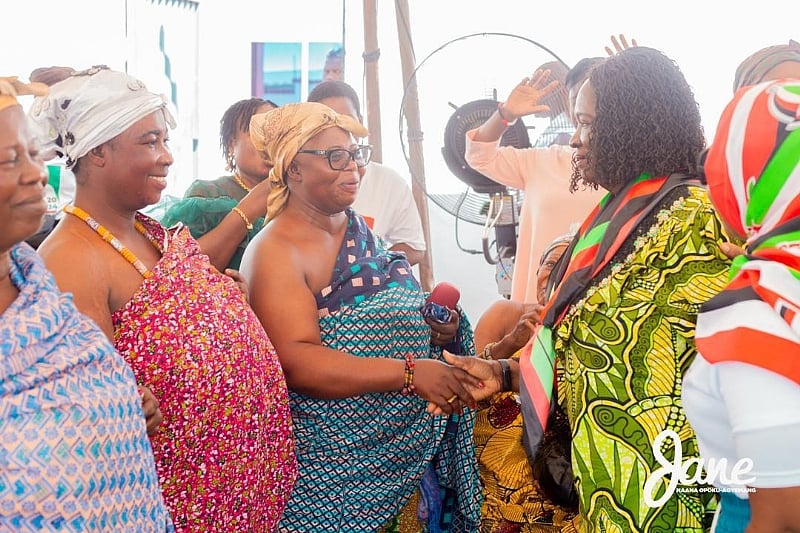 Prof. Opoku-Agyemang Engages with Queen Mothers in Sunyani West