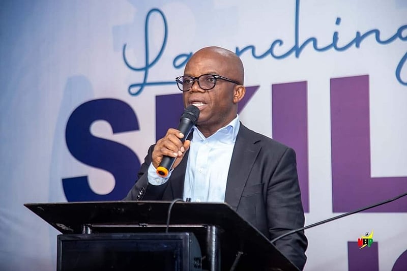 Stephen Amoah Encourages Youth to Take Advantage of New Skills for Jobs Initiative