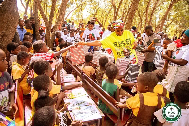 Joycelyn Tetteh and BKQ Foundation Support Botoku Bladatornu D.A. Basic School