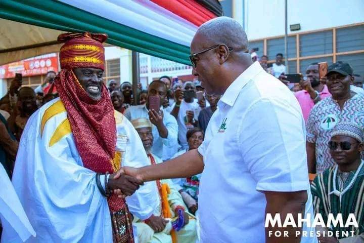 Zongo Chief of Berima Lafa and UN Eminent Peace Ambassador Extend Congratulations to President-Elect Mahama