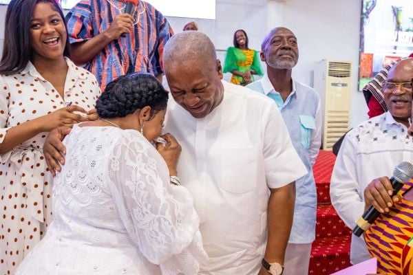 Lordina Mahama Expresses Pride and Offers Prayers for John Mahama’s Success in the 2024 Election