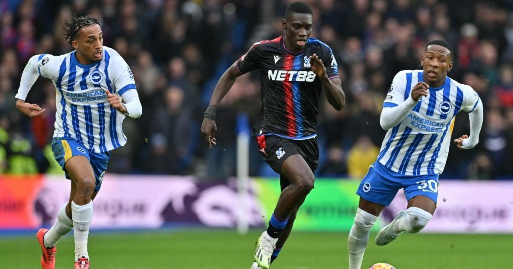 Crystal Palace Defeats Brighton 3-1 with Stellar Performance from Sarr
