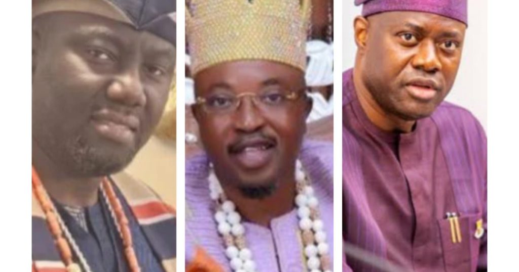 The Oluwo of Iwo Congratulates Prince Adeyeye Ogunwusi on His Selection as the Alaafin-elect and Commends Governor Makinde.