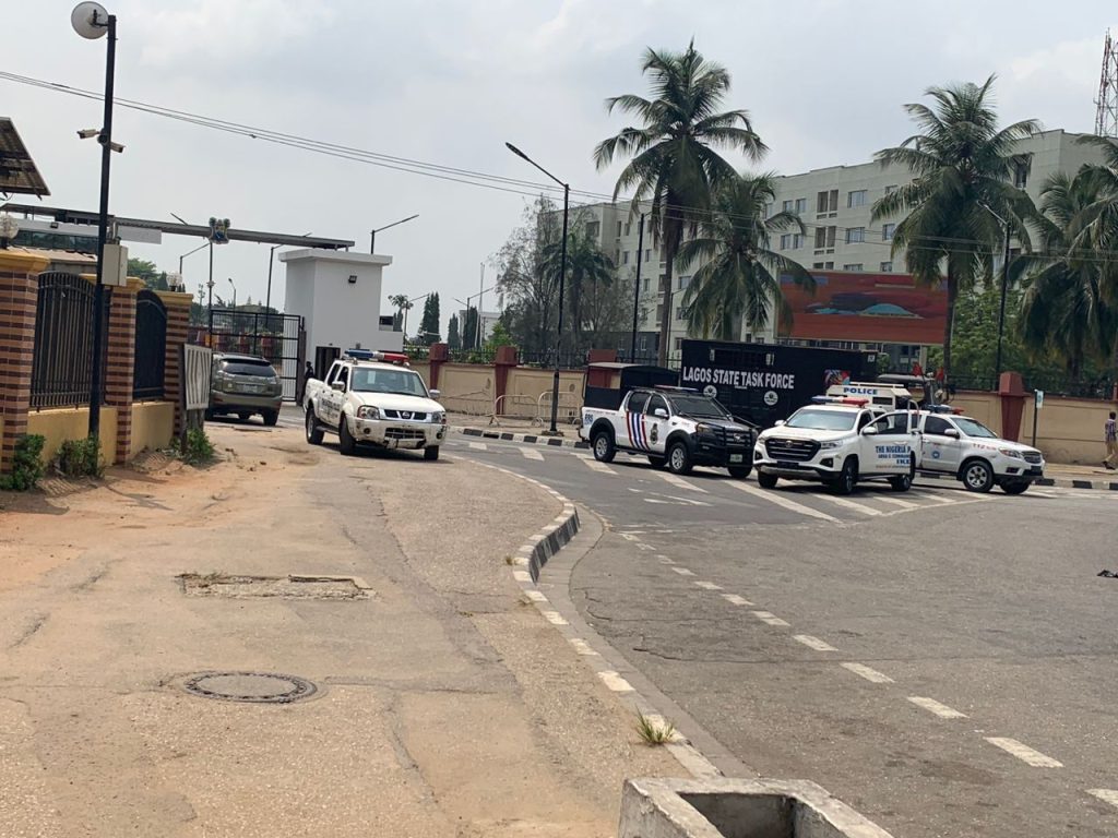 Security Forces Deploy to Lagos State Assembly