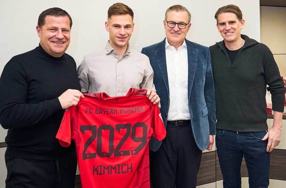 Kimmich Signs Bayern Munich Contract Extension Through 2029