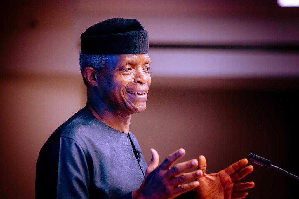 Vice President Osinbajo Denounces AI-Generated Videos Used in Product and Investment Scams